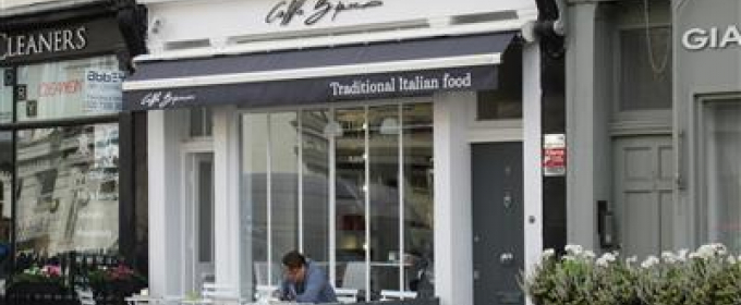 binding Høflig politik Caffe Bianco, Cafe and Tearoom in St John's Wood – Mytown
